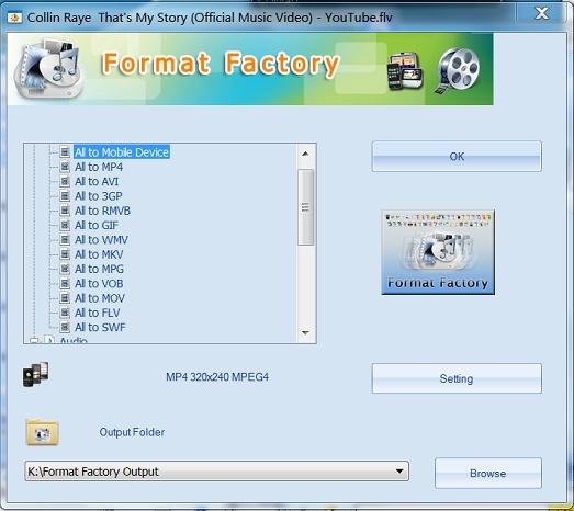 converter format factory