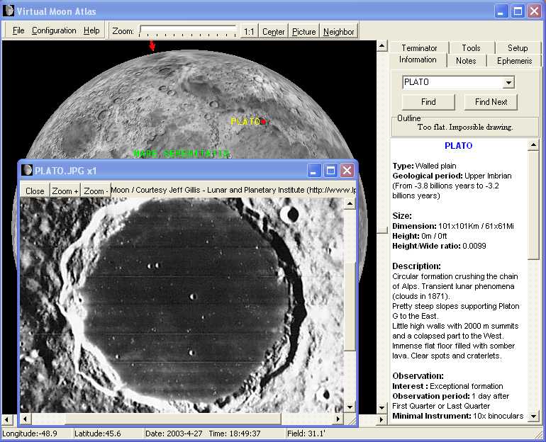 virtual moon atlas 6 virtual moon atlas 6